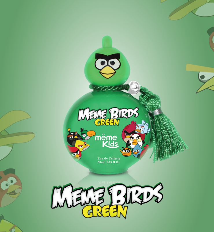 Meme Birds Green